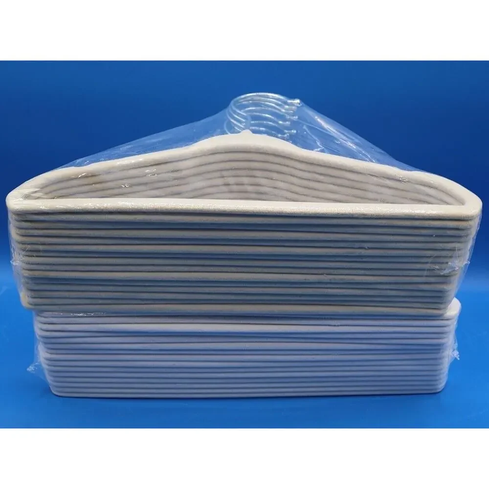 Amazon Basics Velvet Non-Slip Hangers Infant Toddler Lot Of 30